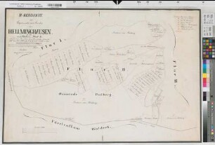 Helminghausen (Marsberg), Teilung der Feldmark Helminghausen, Reinkarte Padeberg Flur 2