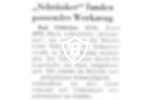 "Schränker" fanden passendes Werkzeug