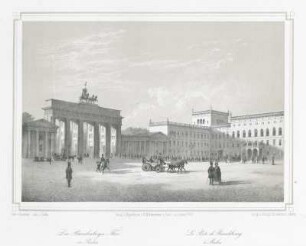 Das Brandenburger Thor in Berlin