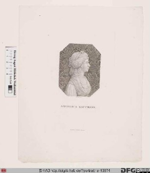 Bildnis Angelica (Maria Anna Catharina) Kauffmann
