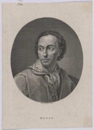 Bildnis des Anton Raphael Mengs