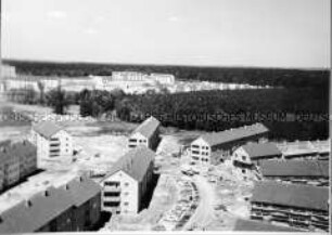 Wolfsburg, Baugelände Tiergartenbreite und Teichbreite, Panorama (7)