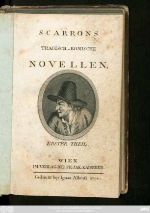 Theil 1: Scarrons Tragisch-Komische Novellen