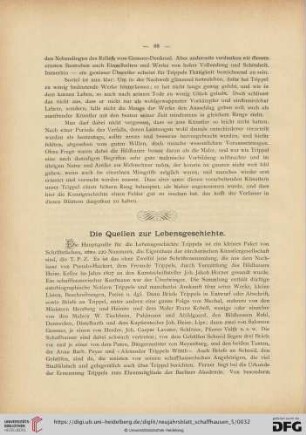 Die Quellen zur Lebensgeschichte