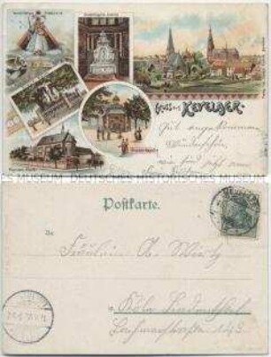 Ave Maria, Gnadenkapelle, Kreuzbaum, Klasrissen-Kloster in Kevelaer