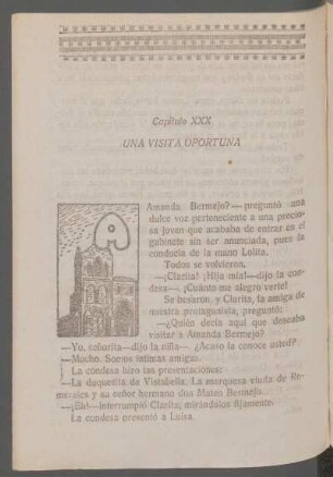 Capítulo XXX - Una visita oportuna