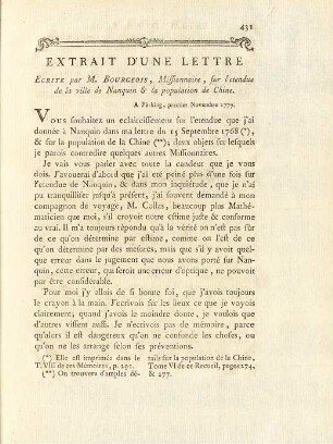 Extraits de lettres