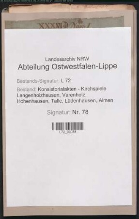 Schule zu Bentorf (v.a. Stellenbesetzung)