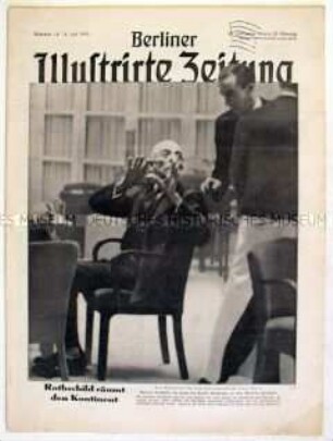 Wochenzeitschrift "Berliner Illustrirte Zeitung" u.a. mit einem Bildbericht über französische Flüchtlinge