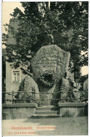 Dippoldiswalde. Bismarck-Denkmal
