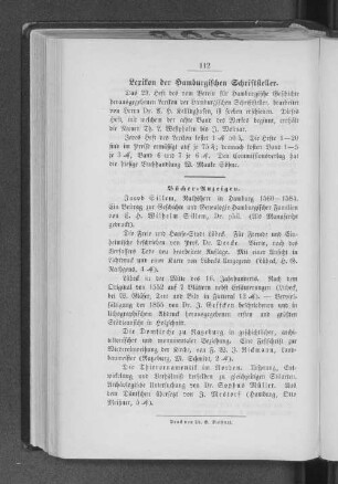 Lexikon der Hamburgischen Schriftsteller.
