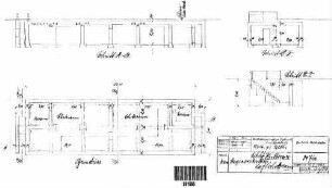 Heilbronn Hbf: Rangierbahnhof / Wagenausbesserungshalle - Luftschutzraum Nebengeb.