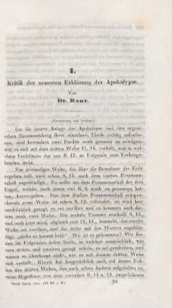 441-469 Kritik der neuesten Erklärung der Apokalypse