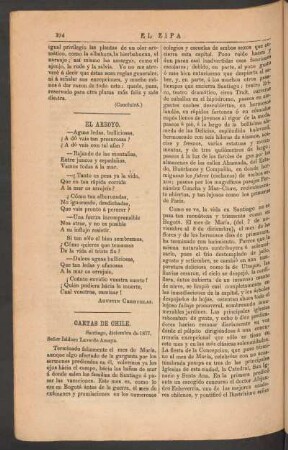 El arroyo. : [Poesía]