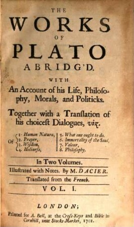The works of Plato