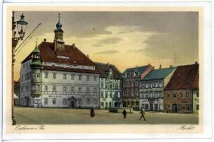 Oederan. Markt