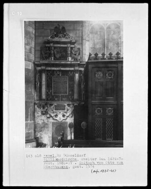 Epitaph von Otto von Münchhausen (gest. 1574)
