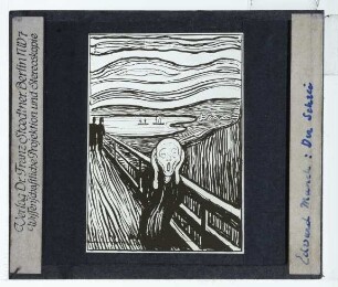 Munch, Der Schrei (Motiv, Serie),Munch, Der Schrei (Druck)
