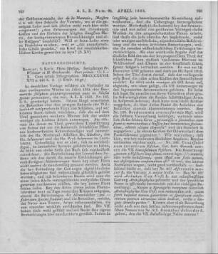 Wimmer, F. ; Grabowski, H. E.: Flora Silesiae. Ps. 1. Breslau: Korn 1827