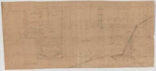 Thiersch, Friedrich von; Wiesbaden; Kurhaus - Grundriss EG Nordwest