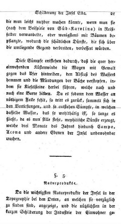 § 5. Naturprodukte