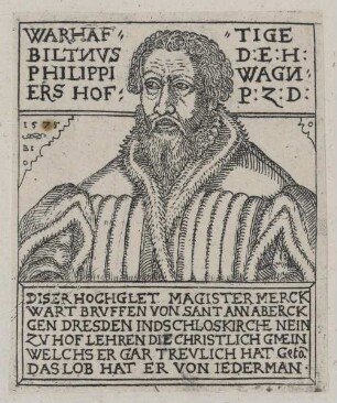 Bildnis des Philippus Wagner
