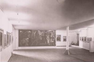 Raumaufnahmen der 2. Deutschen Kunstausstellung August/Oktober 1949