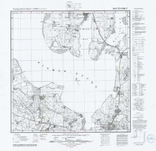 2034 Kirchdorf, Topographische Karte 1:25000 (4cm - Karte)