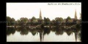 Blick über Großen Eutiner See zur St.-Michaelis-Kirche, Eutin