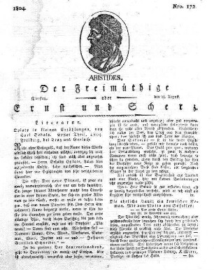 Nro. 172., Dienstag den 28. August