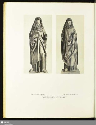 28b. Apostel Thomas (?) / Dresden, Altertumsmuseum, aus Freiberg / Freiberger Meister um 1500-1505