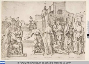 [Die Verleumdung des Apelles; The calumny of Apelles]