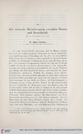 15: Der römische Mainübergang zwischen Hanau und Kesselstadt