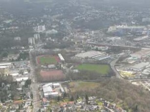Luftbild Stadion Bergisch Gladbach