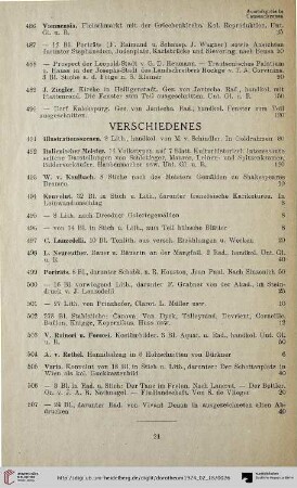 Verschiedenes (Nr. 491-507)
