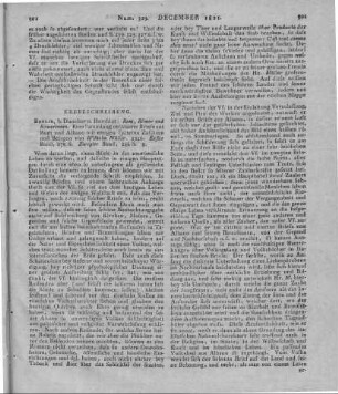 Müller, W.: Rom, Römer und Römerinnen, eine Sammlung vertrauter Briefe aus Rom und Albano mit einigen späteren Zusätzen und Belegen. Berlin: Duncker & Humblot 1820