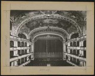 Opernhaus, Graz: Ansicht Bühne und Zuschauerraum