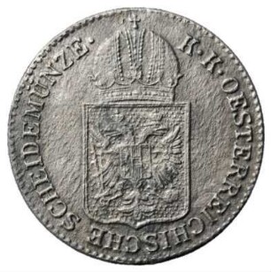 Fundmünze, 6 Kreuzer, 1849