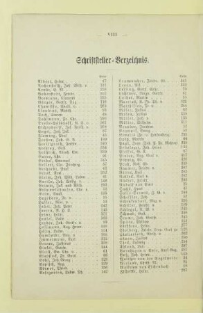 Schriftsteller-Verzeichnis