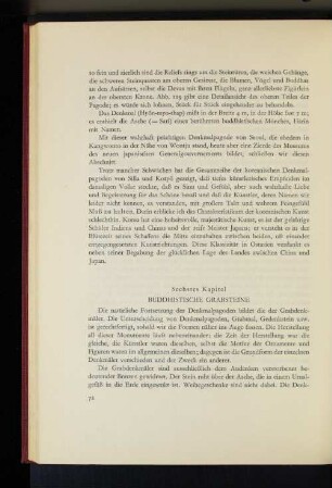 Sechstes Kapitel Buddhistische Grabsteine