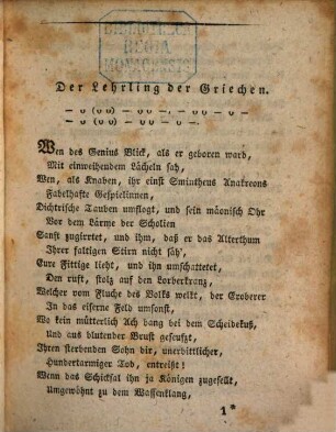 Klopstocks sämmtliche Werke. 1, Oden ; 1