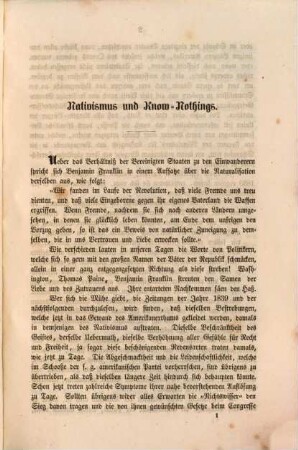 Atlantische Studien : von Deutschen in Amerika, 7. 1855