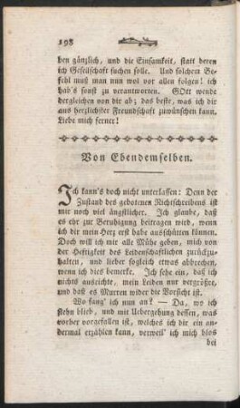 Von Ebendemselben