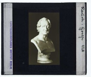 Rauch, Porträtbüste Johann Wolfgang von Goethe