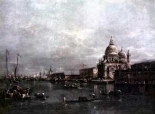 Blick auf die Kirche Santa Maria della Salute
