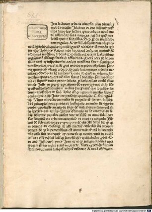 Lectura super arboribus consanguinitatis et affinitatis