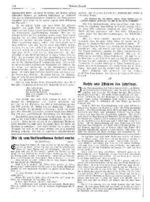 Rechte und Pflichten des Lehrlings