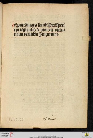 Epigrammata de virtutibus et vitiis ex sententiis S