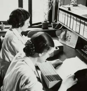 Kasse/ Buchhaltung, Sächsische Landesbildstelle, um 1937