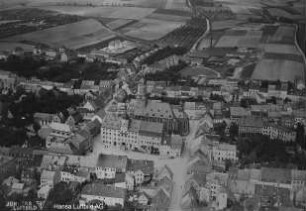 Markt von Roßwein : Blickrichtung Norden